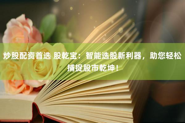 炒股配资首选 股乾宝:智能选股新利器,助您轻松捕捉股市乾坤!